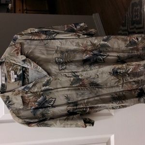 Green Hawaiian Shirt